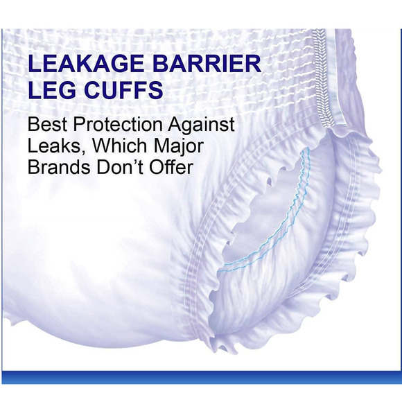 LivDry Adult Incontinence Underwear, SM, 40-Pack, Extra Absorbency Adult Diapers - Picture 4 of 8